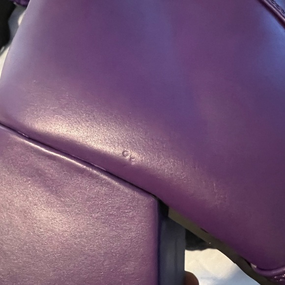 💜HOST PICK💜 Lamoda Purple Magnolia Platform Boots from Dolls Kill size 6 - Picture 6 of 11